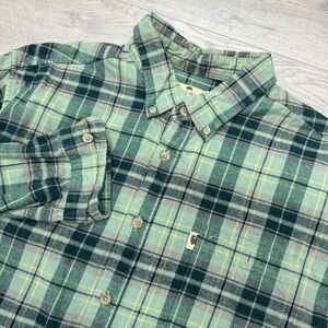 Buffalo Jackson Trading Co Multicolor Plaid Flannel Shirt Men's Sz XL Cotton